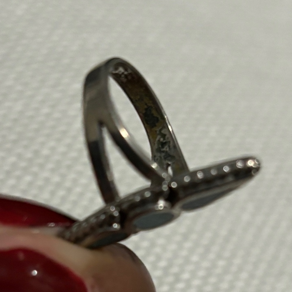 Turqoise Silver Ring - image 5